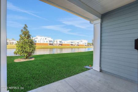 New construction Townhouse house 185 Brandon Lakes Dr, St. Augustine, FL 32092 plan Egret - image