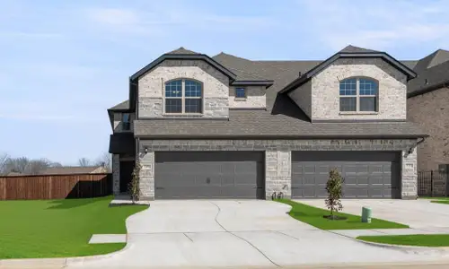 New construction Duplex house 525 Sandiford Ct, Mansfield, TX 76063 plan Granbury - image