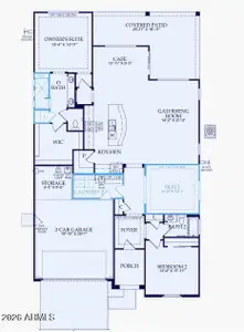 New construction Single-Family house 6374 W Honors Wy, Florence, AZ 85132 plan Preserve Final Opportunity - image