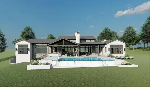 New construction Single-Family house 155 Crosswater Ln, Dripping Springs, TX 78620 - image