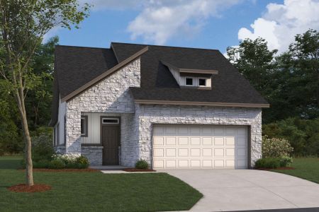 New construction Single-Family house 176 Granit Oak Dr, Dripping Springs, TX 78620 Bourbon - Central Series- photo 0 0