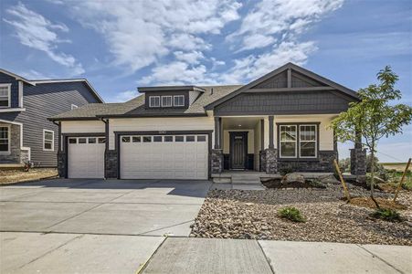 New construction Single-Family house 2543 Grizzly Place, Johnstown, CO 80534 Aspen- photo 0