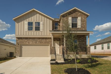 New construction Single-Family house 15455 Jake Xing, San Antonio, TX 78253 plan Armstrong - image
