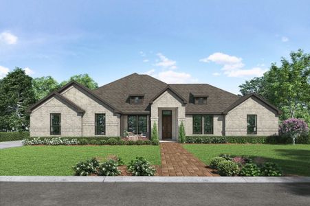 New construction Single-Family house 4720 Matador Ranch Rd, Waxahachie, TX 75165 The Vaquero- photo 0