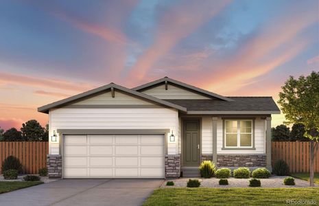 New construction Single-Family house 54860 E 27Th Pl, Strasburg, CO 80136 - image