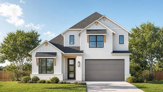 New construction Single-Family house 8916 Golden Lion Dr, Austin, TX 78744 plan Torres - image