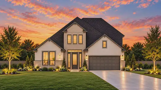 New construction Single-Family house 101 Plum Valley Wy, Georgetown, TX 78628 plan Melody - image