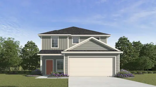 New construction Single-Family house 203 Langston Dr, Maxwell, TX 78656 The Nicole- photo 0