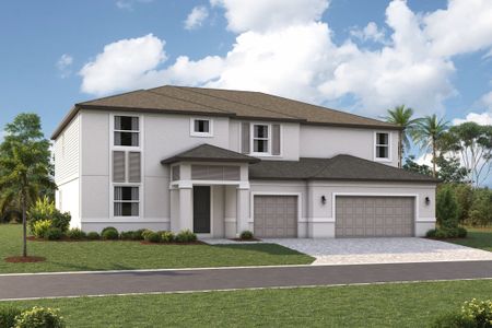New construction Single-Family house 8913 Deep Horizon Lp, Parrish, FL 34219 plan Seabreeze XL - image