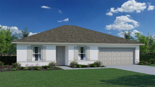 New construction Single-Family house 1412 Swan Ct, Poinciana, FL 34759 Foxtail- photo 0