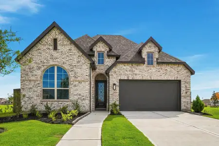 New construction Single-Family house 12227 Hudson Dr, Mont Belvieu, TX 77523 plan Denton - image