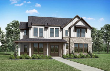 New construction Single-Family house 2012 Grey Birch Pl, Aledo, TX 76008 plan Benson - image