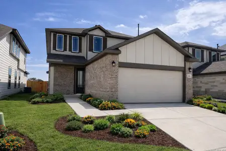 New construction Single-Family house 15042 Homing Mdw, San Antonio, TX 78253 plan Mansfield - image