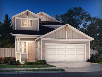 New construction Single-Family house 3603 Kent Chalk Rd, Buda, TX 78610 plan The Olympic (380) - image