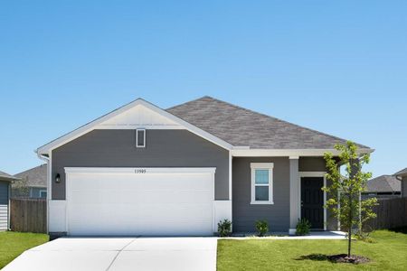 New construction Single-Family house 2503 Evergreen Falls Dr, Crosby, TX 77532 plan Glimmer - image