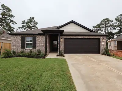 New construction Single-Family house 989 Garden Path Dr, Willis, TX 77378 plan Polo - Smart Series - image
