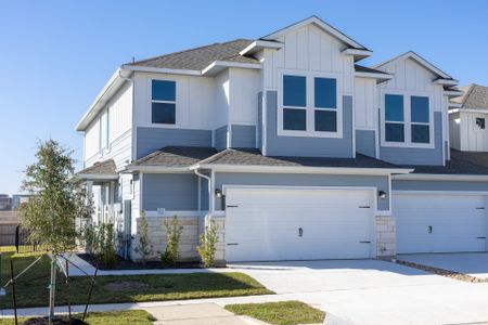 New construction Townhouse house 2534 Jack Nora Wy, Round Rock, TX 78665 plan The Monashee - image