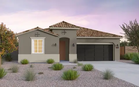 New construction Single-Family house 897 W Harvest Pass, Apache Junction, AZ 85120 plan Laredo - image