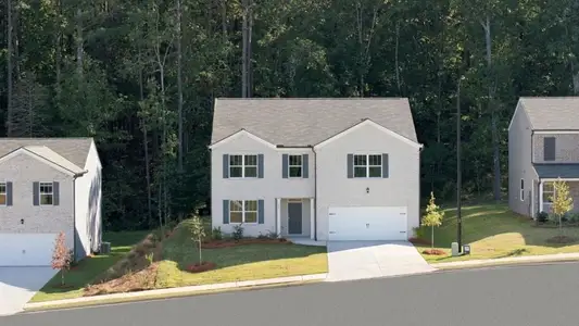 New construction Single-Family house 371 Creekview Wy, Dallas, GA 30132 plan Green - image