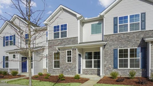 New construction Townhouse house 737 Andrade Drive, Fuquay Varina, NC 27526 Litchfield- photo 0