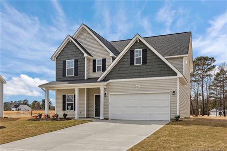 New construction Single-Family house 465 Black Duck Ln, Lillington, NC 27546 - image