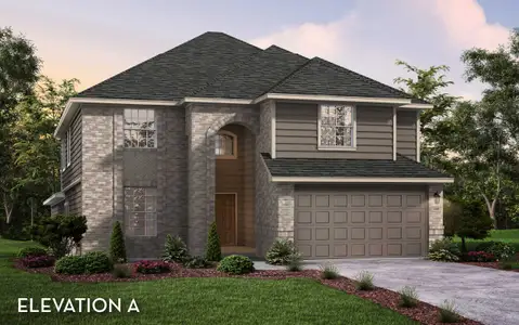 New construction Single-Family house Castroville, TX 78009 plan Snowmass - image