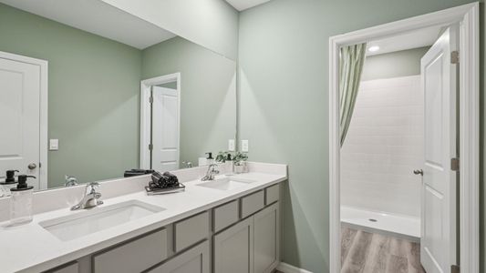 New construction Townhouse house 32409 Welling Blade Lp, Wesley Chapel, FL 33545 plan Vale - image 17