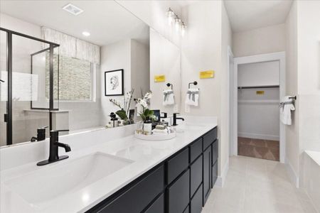 New construction Single-Family house 15174 Prairie Mill Dr, New Caney, TX 77357 plan Cypress II Harrington Trails Cornerstone I Series - image 14