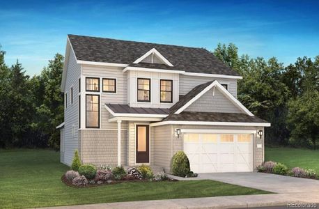 New construction Single-Family house 8838 Buttonwillow Dr, Littleton, CO 80125 plan 3652 Embark Elevation B - Lake Cottage - image
