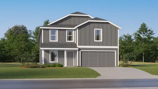 New construction Single-Family house 1809 Stonechat, New Braunfels, TX 78130 plan Sherman - image