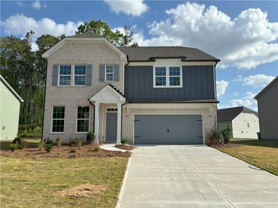 New construction Single-Family house 5383 Heron Bay Blvd, Locust Grove, GA 30248 Surrey- photo 0
