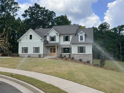New construction Single-Family house 70 Amelia Ct, Covington, GA 30014 plan (GA) Woodmont A 3 Side Entry - image