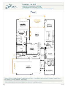 New construction Single-Family house 15740 Hoptree Heights Ln, Conroe, TX 77302 plan 5058 Elevation D - image