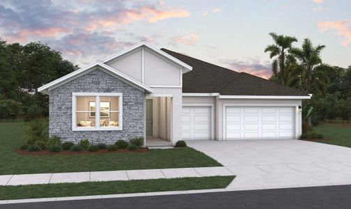 New construction Single-Family house 7384 Sea Manatee St, Parrish, FL 34219 plan Arlington - image
