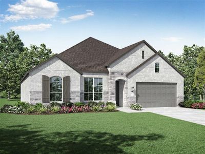 New construction Single-Family house 2131 Charming Forge Road, Forney, TX 75126 Canterbury Plan- photo 0