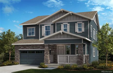 New construction Single-Family house 5766 N Jericho Way, Aurora, CO 80019 - photo 0