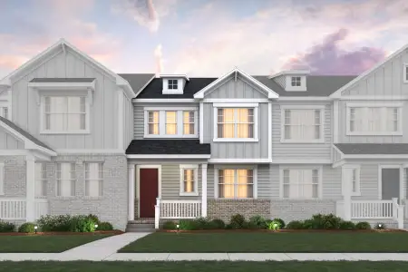 New construction Townhouse house 2597 Peaceful Valley Dr, Columbia, TN 37066 plan Braxton - image