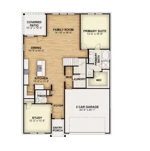New construction Single-Family house 2263 River Bend Rd, Royse City, TX 75189 plan Republic - image 5
