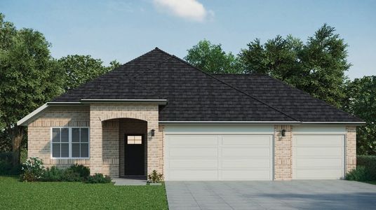 New construction Single-Family house 10929 Bourbon Street, Willis, TX 77318 - photo 0