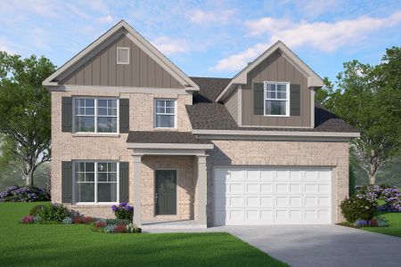 New construction Single-Family house 8150 RiverTown Rd, Fairburn, GA 30213 plan Colehill - image