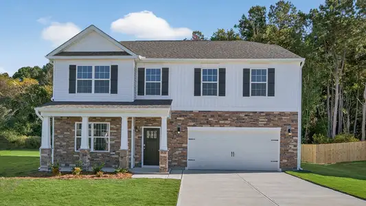 New construction Single-Family house 2001 Delta Rd, Vass, NC 28394 plan Columbia - image