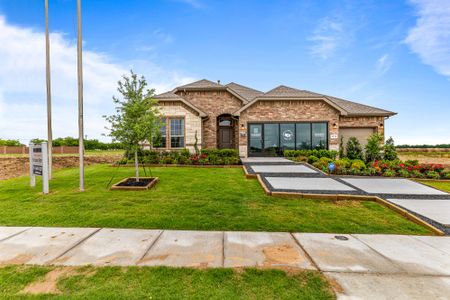 New construction Single-Family house 1313 Madeline Lane, Krum, TX 76249 - photo 0