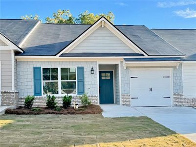 New construction Townhouse house 31 Silver Leaf Lane, Dawsonville, GA 30534 Acacia- photo 0