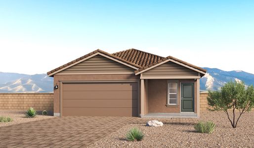 New construction Single-Family house 734 W Calle Manolete, Sahuarita, AZ 85629 plan Carolina - Y30C - image
