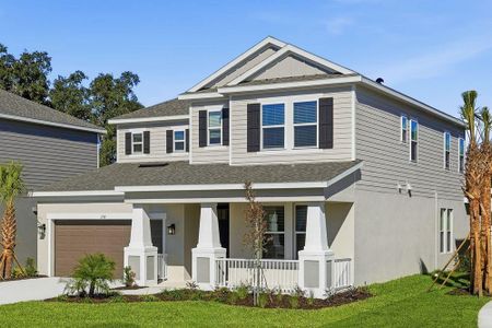 New construction Single-Family house 3714 Pine Peak Lp, Plant City, FL 33565 plan Bermuda - image