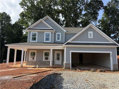 New construction Single-Family house 105 Fairwinds Dr, Covington, GA 30016 plan (GA)Hunter A 2 Front Entry - image