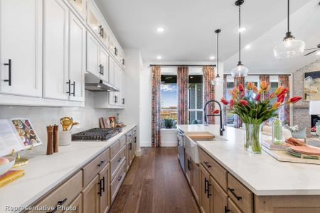 New construction Single-Family house 128 Cloverton Cres, Hutto, TX 78634 Leyland Plan- photo 6 6