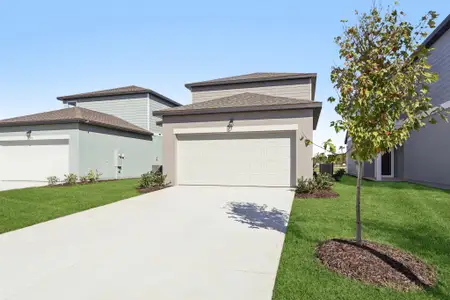 New construction Single-Family house 2406 Duck Hawk St, Kissimmee, FL 34746 plan Keele - image