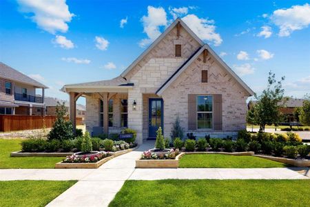 New construction Single-Family house 1702 Cherokee Rose Trail, Garland, TX 75042 Camellia- photo 0