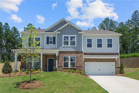 New construction Single-Family house 5980 Misty Hill Ln, Buford, GA 30518 Aiken- photo 0